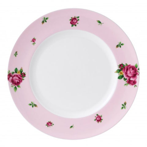 NEW COUNTRY ROSES PINK MODERN DINNER PLATE